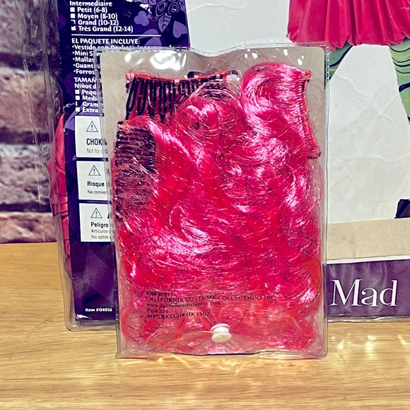 Mad Hatter Costume by California Costumes Size Tween Large 10-12 - Picture 4 of 7